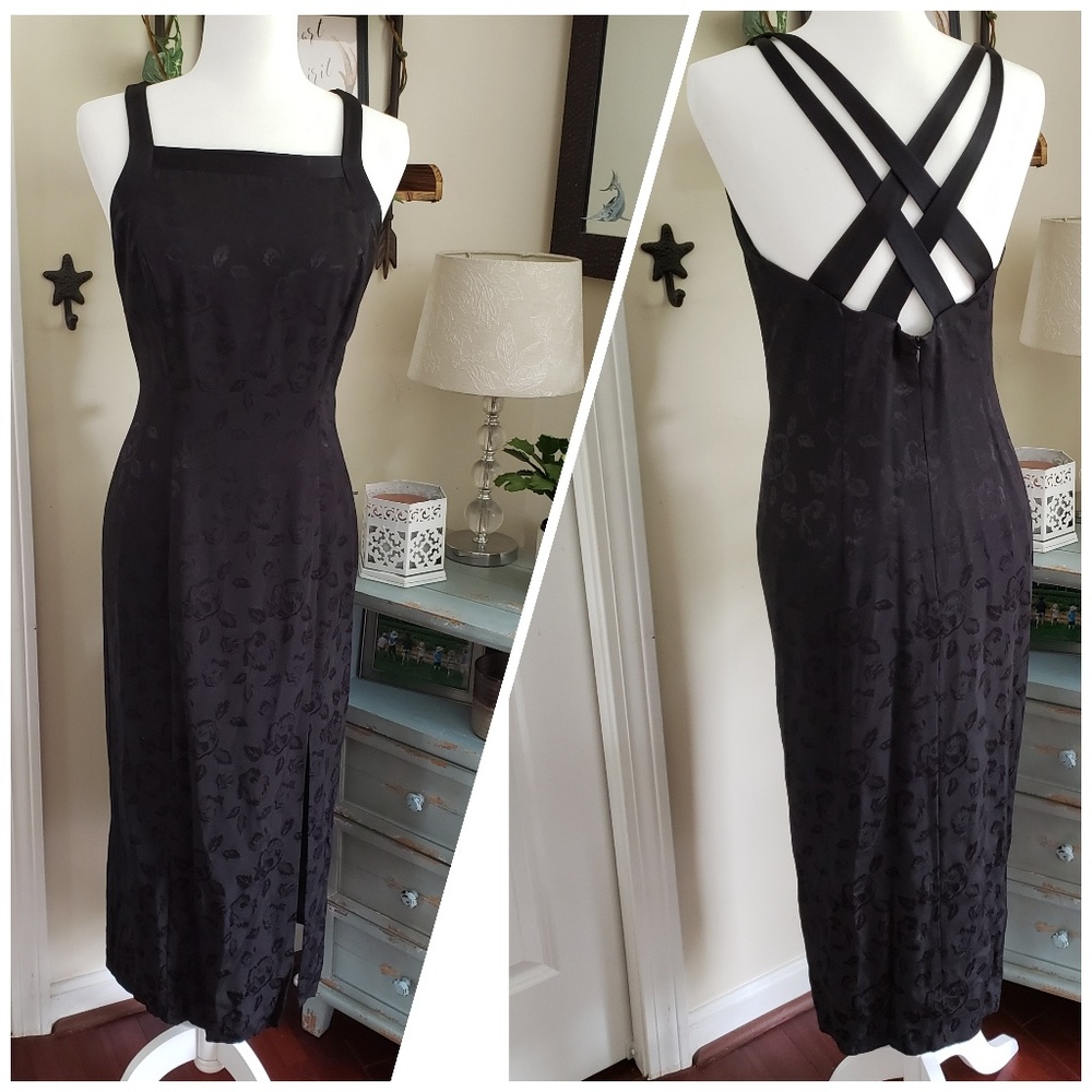 Caren Desiree Company Black Gown/Dress